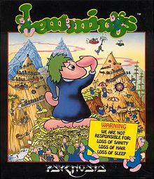 Lemmings Box Art